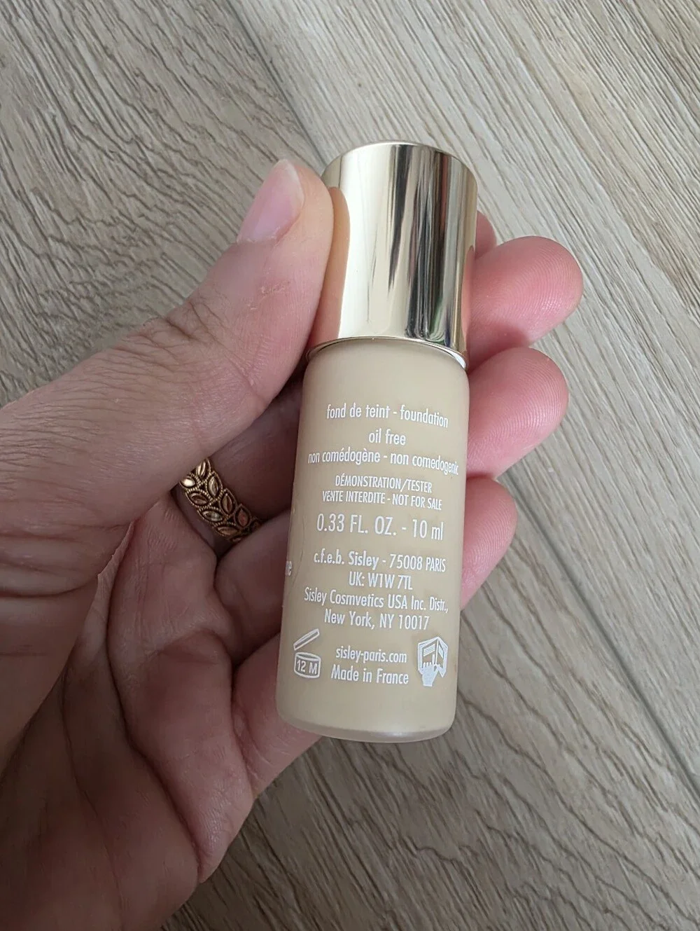Sisley Paris Phyto-Teint Perfection Mat Foundation 0W Porcelaine